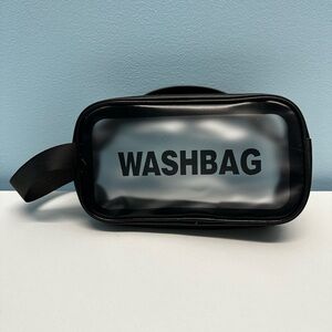 Travel Toiletry Clear Makeup Cosmetic Waterproof Hanging Unisex Zippered Washbag